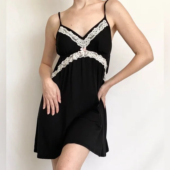 Vintage Victoria’s Secret Babydoll Slip Dress - Picture 1 of 4